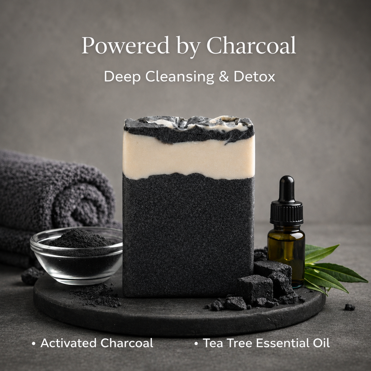 Charcoal Cold Process Soap