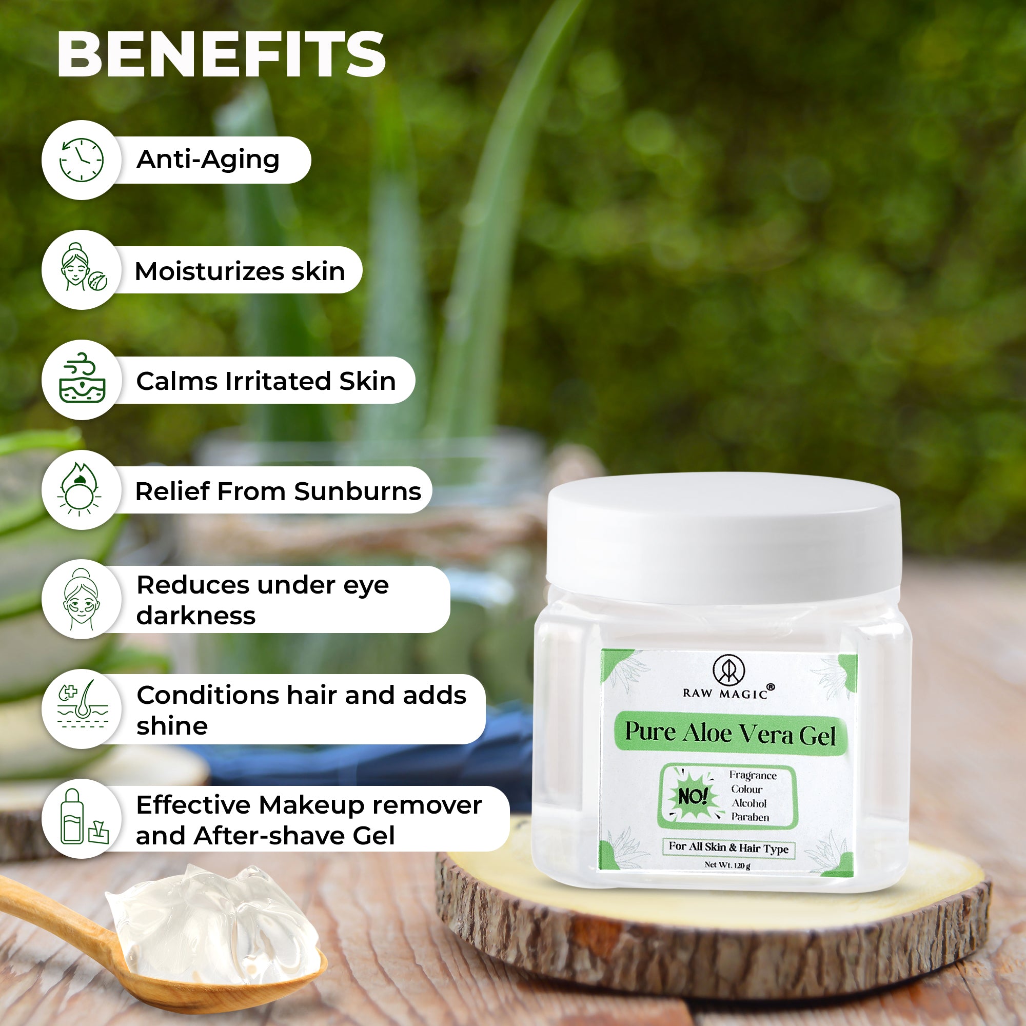 Aloe Vera Gel - Raw Magic