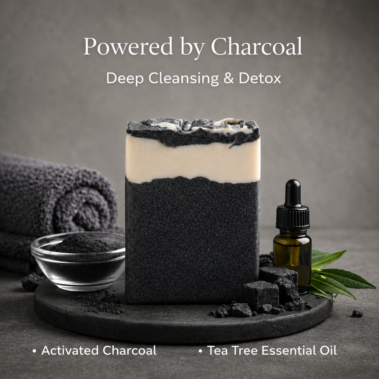 Charcoal Cold Process Soap