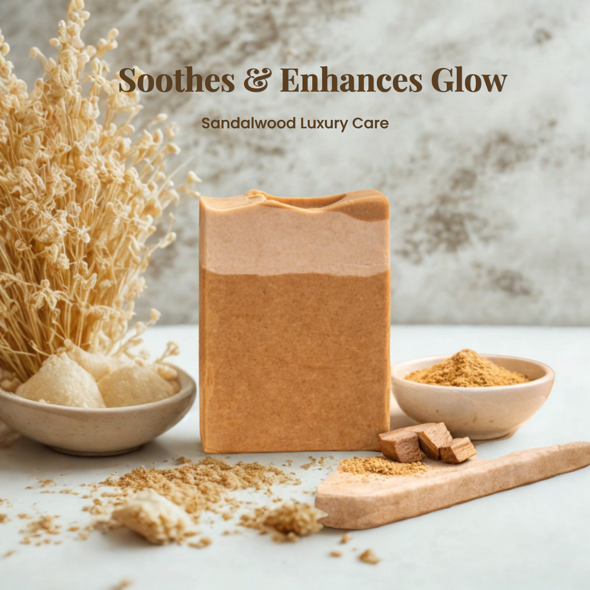 Sandalwood Cold Process Soap - Raw Magic