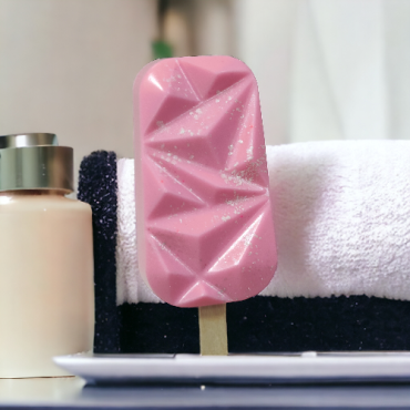 Geometric Popsicle Pink Soap