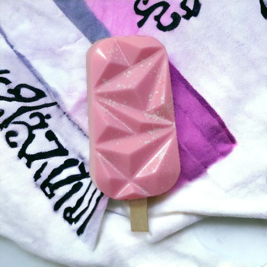 Geometric Popsicle Pink Soap